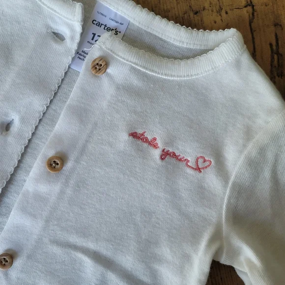 NEW 2 Piece Carter's 12 Months Girl Set - Picture 5 of 6